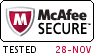 McAfee Secure sites help keep you safe from identity theft, credit card fraud, spyware, spam, viruses and online scams